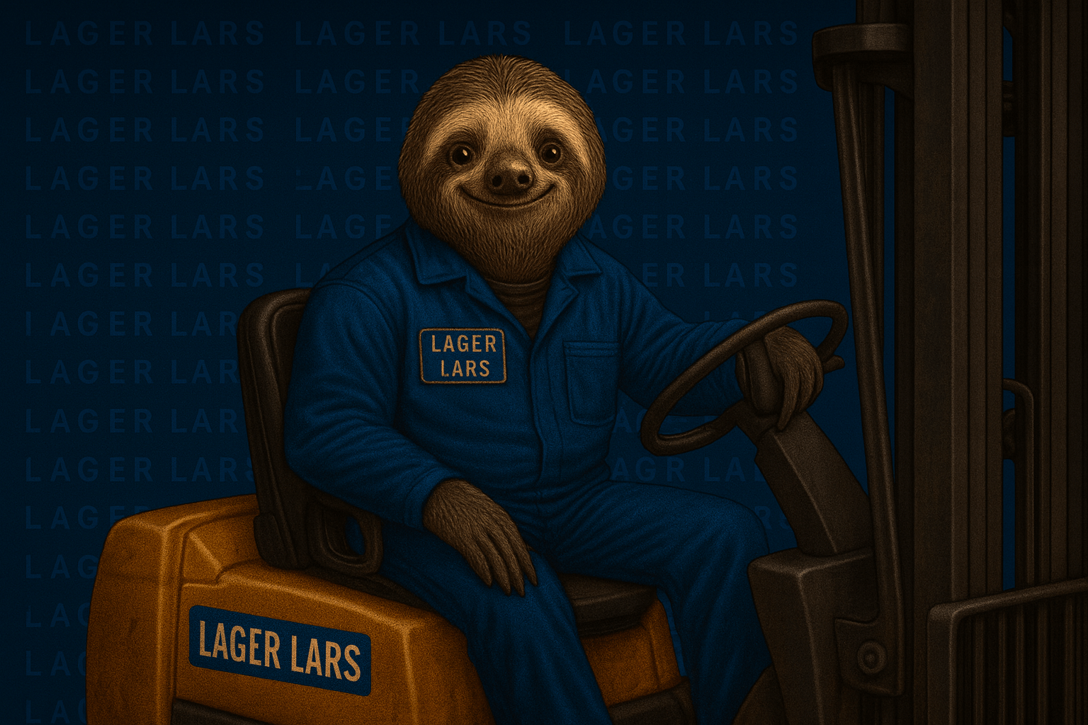 Lager Lars – Staplerfahrer & Regalwart